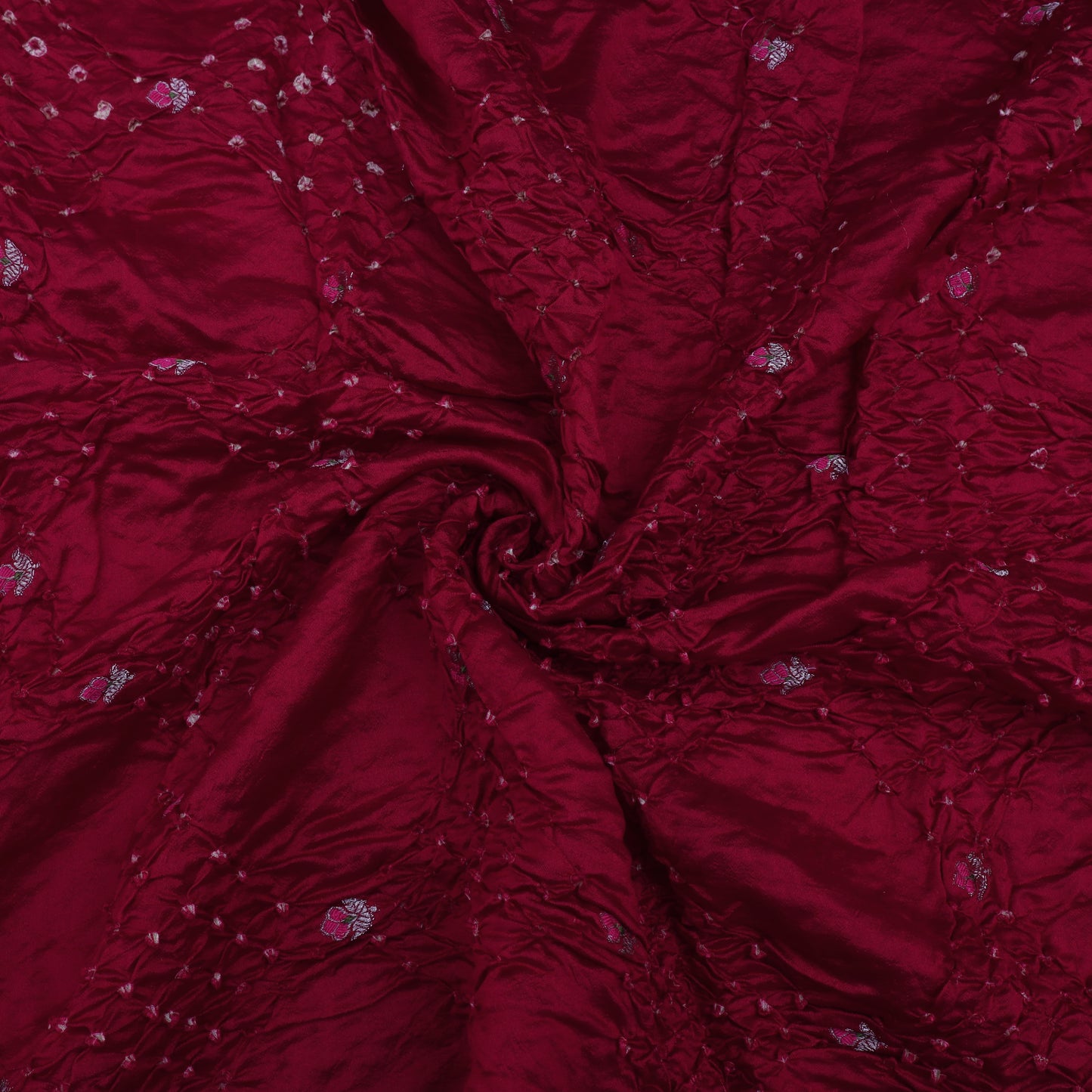 Pure Bandhani Meena Brocade