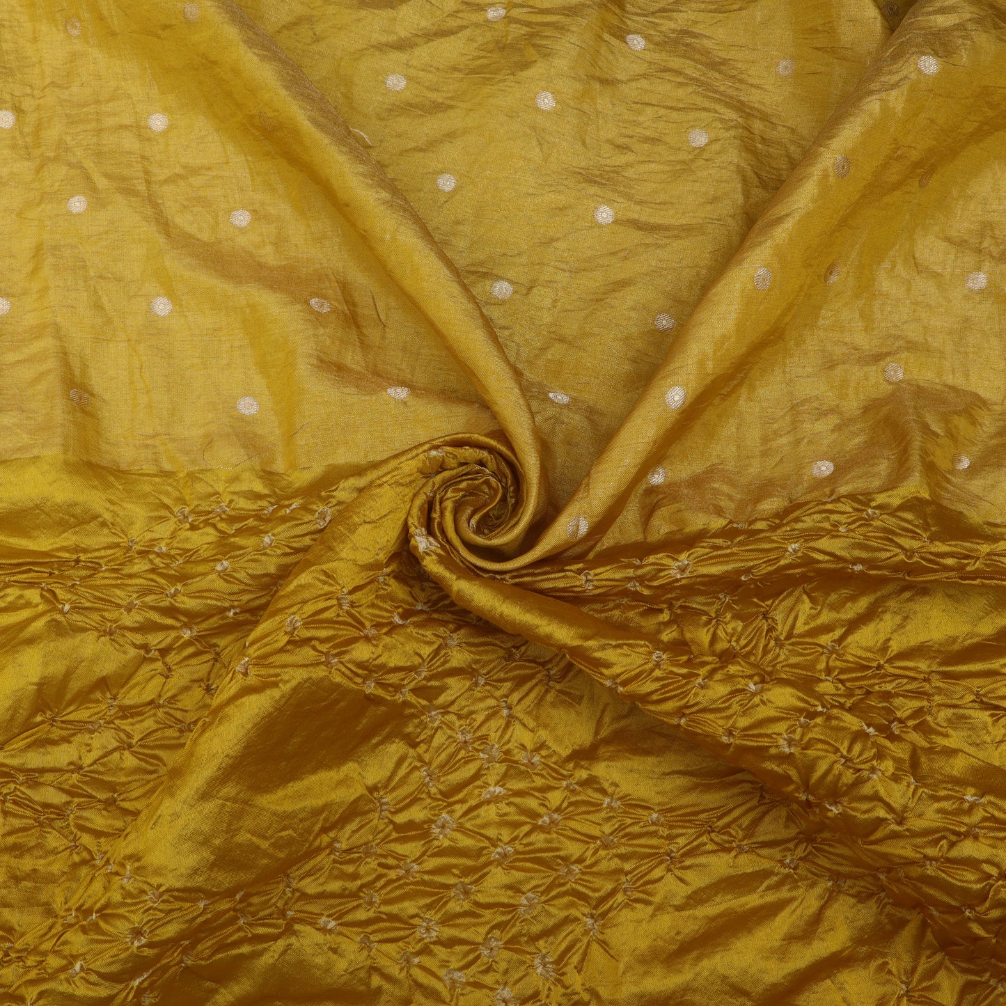 Pure Tissue Bandhani Brocade