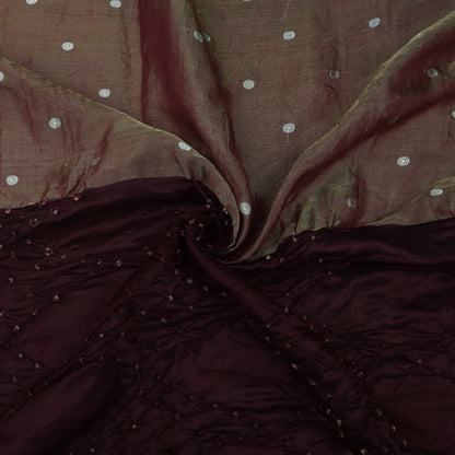 Pure Tissue Bandhani Brocade