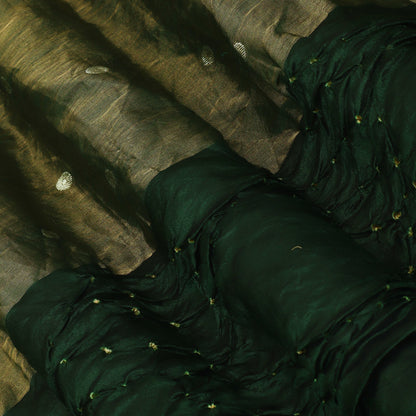 Pure Tissue Bandhani Brocade