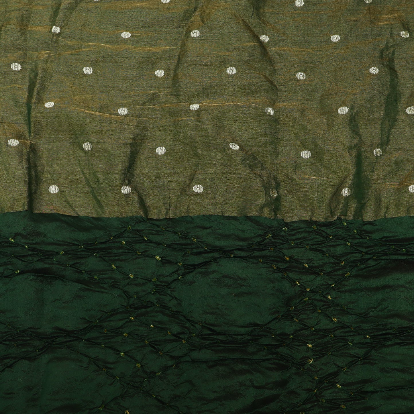 Pure Tissue Bandhani Brocade