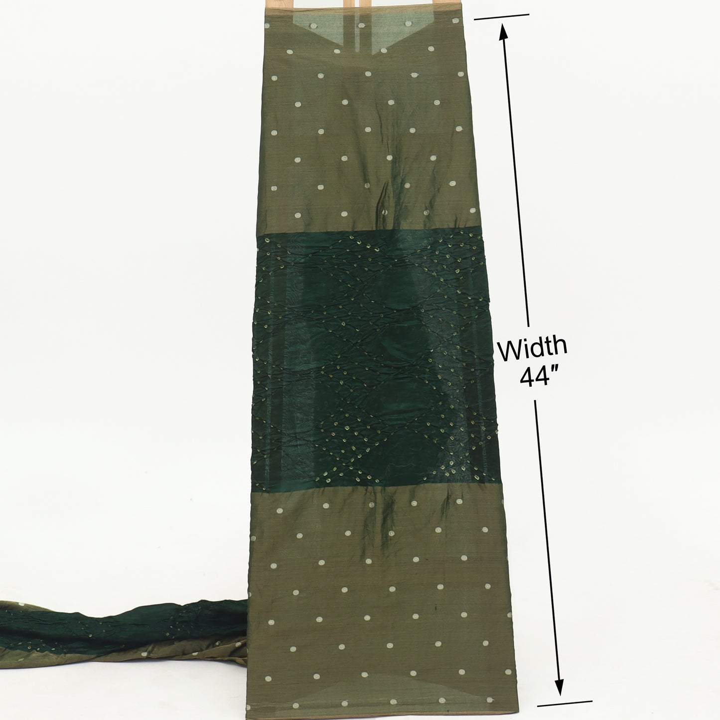 Pure Tissue Bandhani Brocade