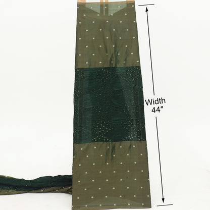 Pure Tissue Bandhani Brocade