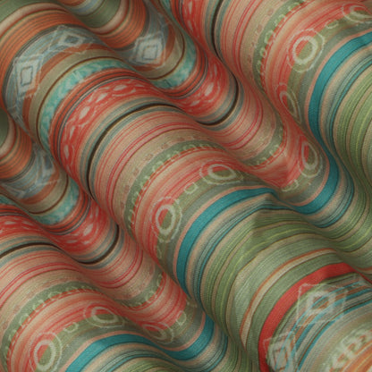 Colored Color Glace Cotton Print Fabric