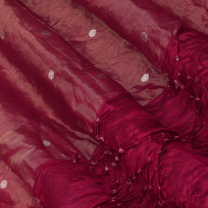 Pure Tissue Bandhani Brocade
