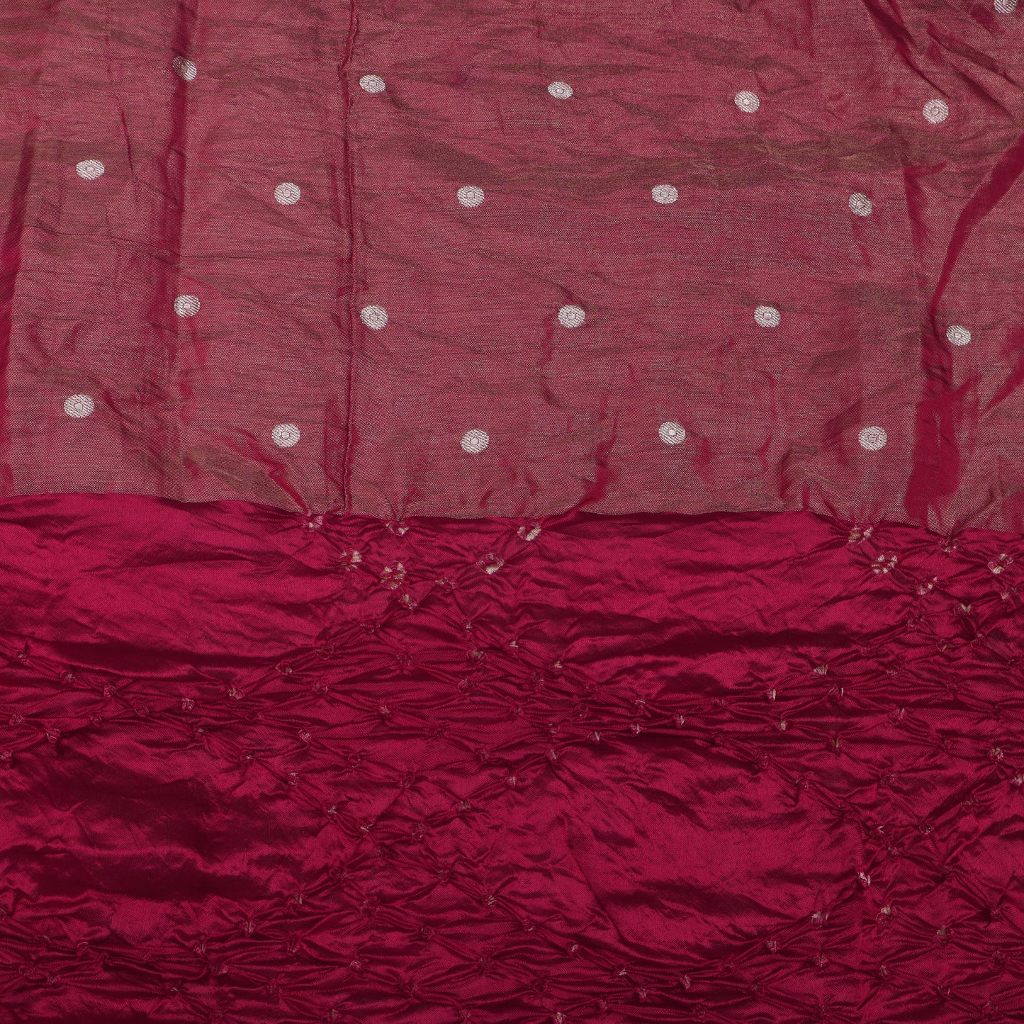 Pure Tissue Bandhani Brocade