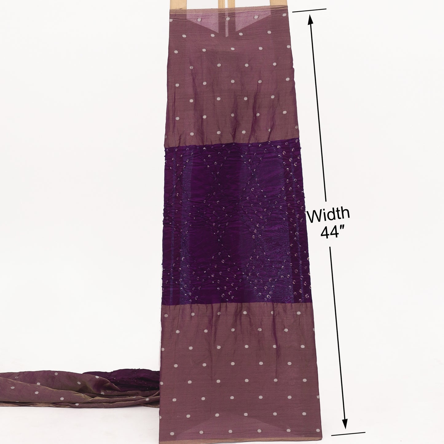 Pure Tissue Bandhani Brocade