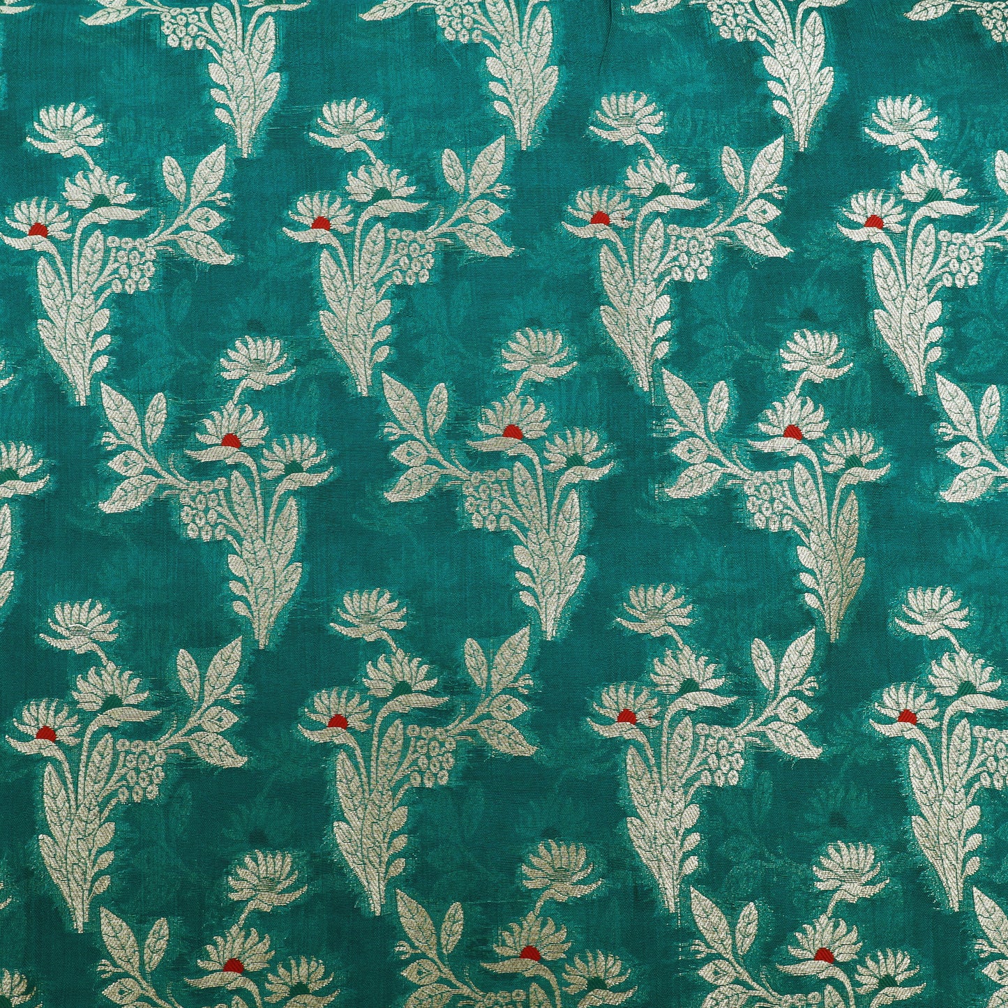 Pure Katan Dupion Brocade Fabric