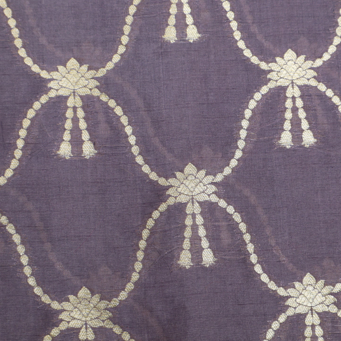 Pure Katan Dupion Brocade Fabric