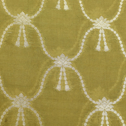 Pure Katan Dupion Brocade Fabric