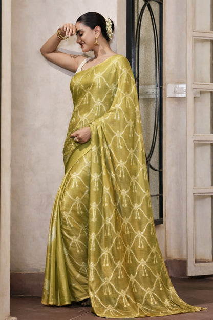 Pure Katan Dupion Brocade Fabric