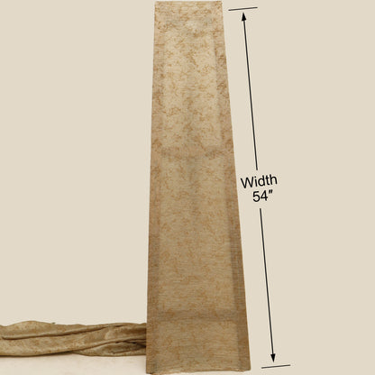 Crush Organza Foil Fabric