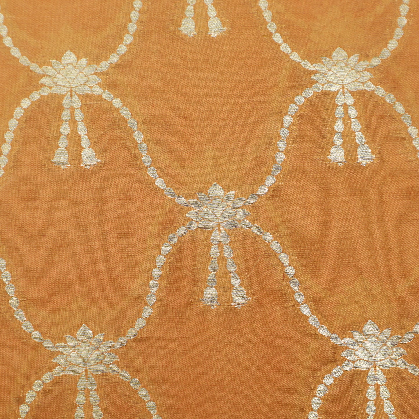 Pure Katan Dupion Brocade Fabric