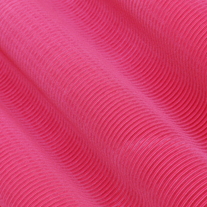 Hot Pink Color Crush Satin Plain Fabric