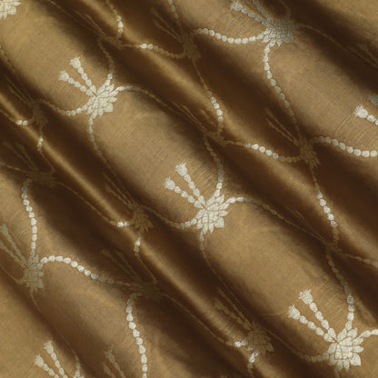 Pure Katan Dupion Brocade Fabric