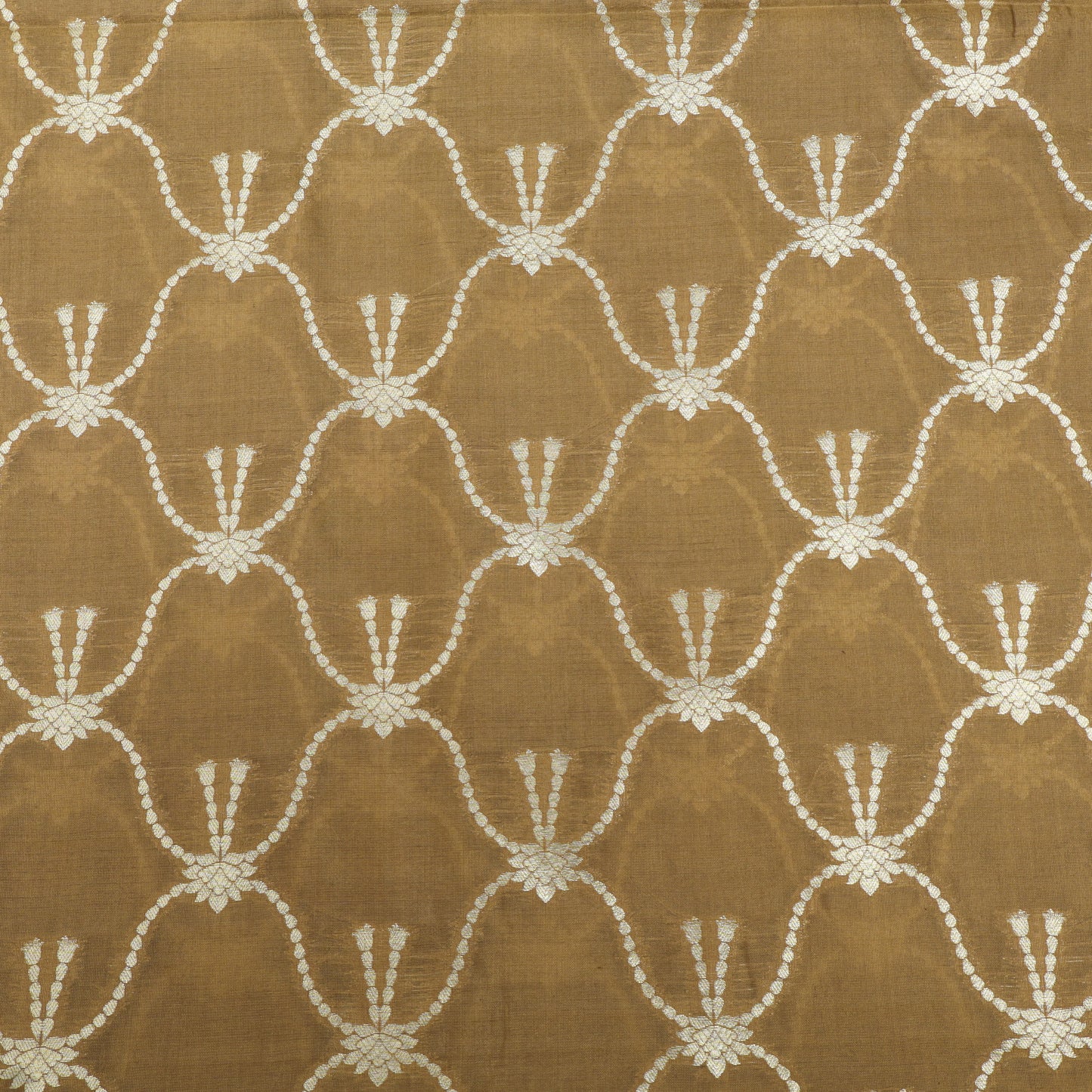 Pure Katan Dupion Brocade Fabric