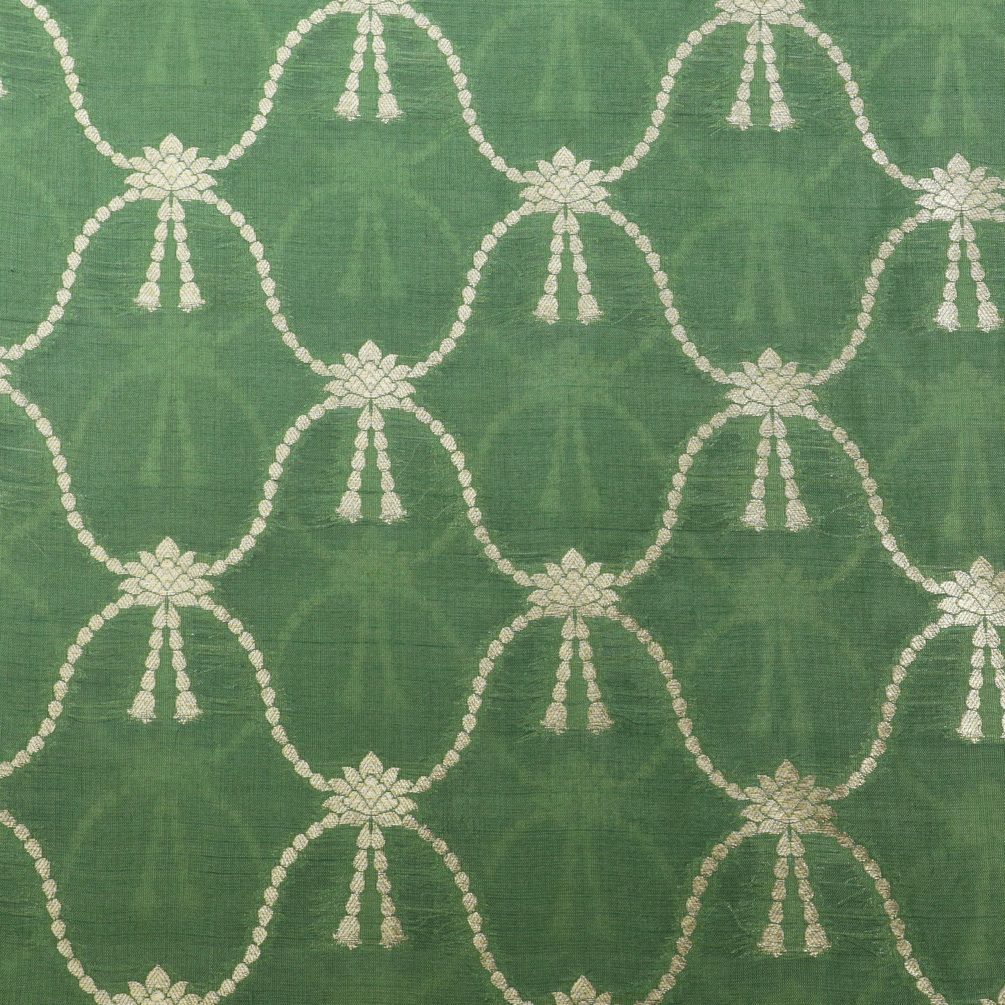 Pure Katan Dupion Brocade Fabric