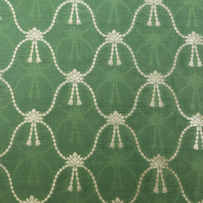 Pure Katan Dupion Brocade Fabric