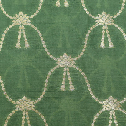 Pure Katan Dupion Brocade Fabric