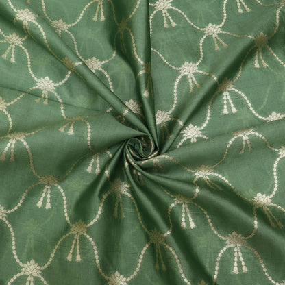 Pure Katan Dupion Brocade Fabric