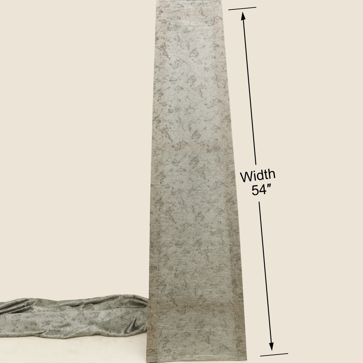 Crush Organza Foil Fabric