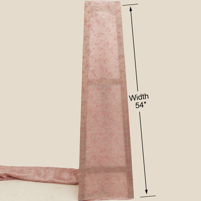 Crush Organza Foil Fabric