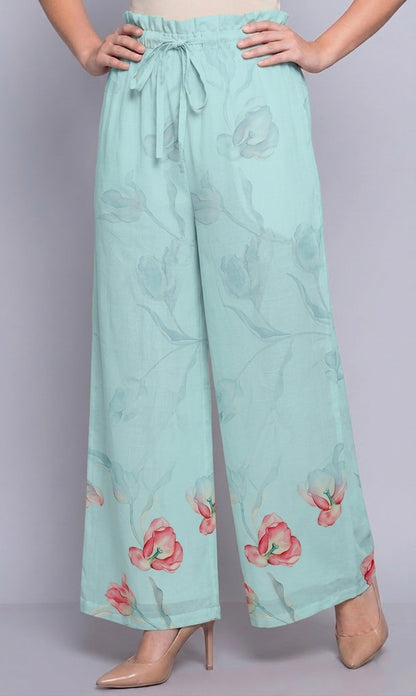 Cotton Chikan Print Embroidery Fabric