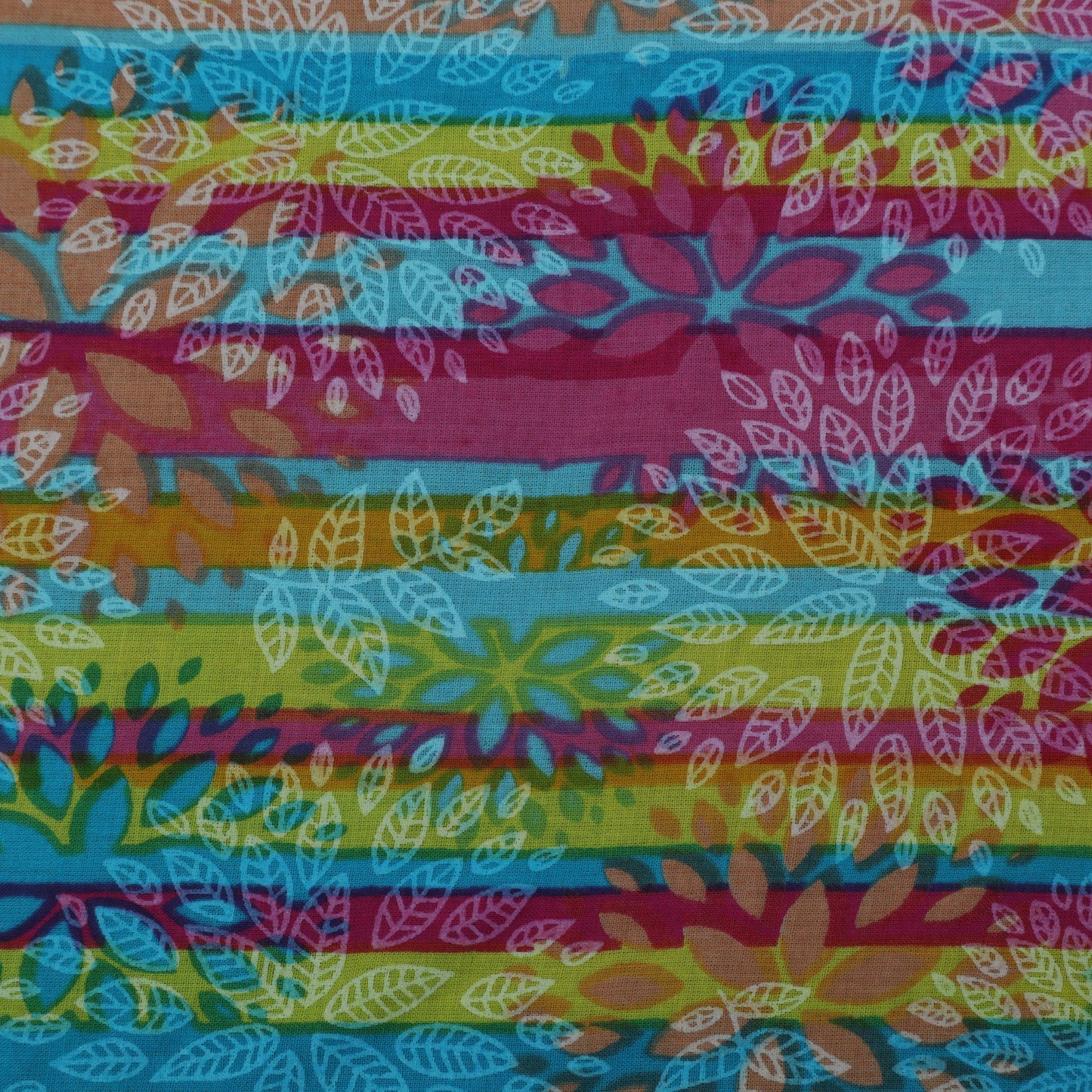 Colored Color Cotton Print Fabric