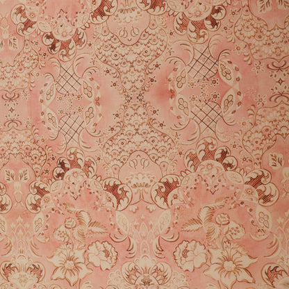 Cotton Chikan Print Embroidery Fabric