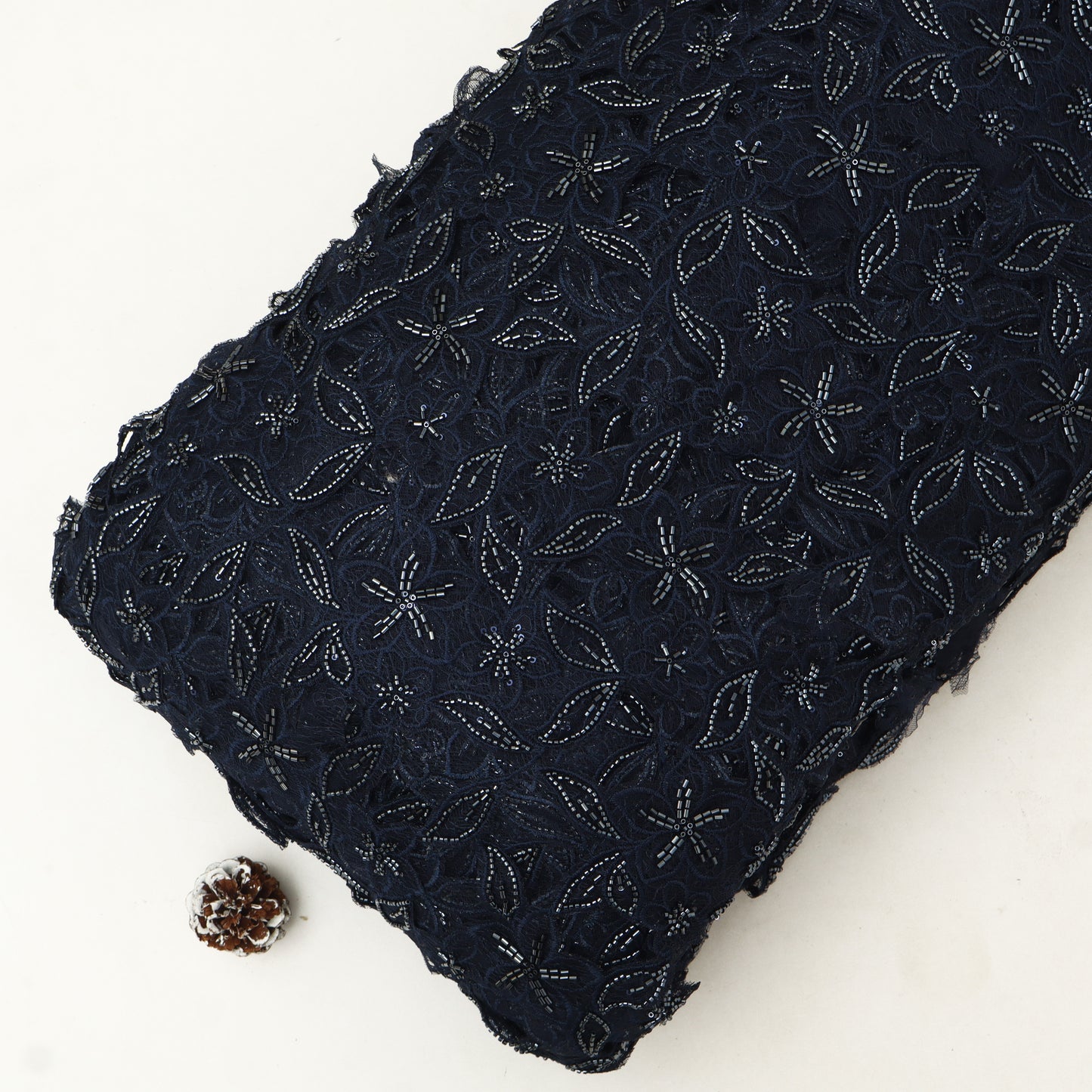 Net Cut Work Embroidery Fabric