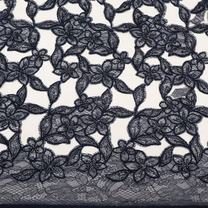 Net Cut Work Embroidery Fabric