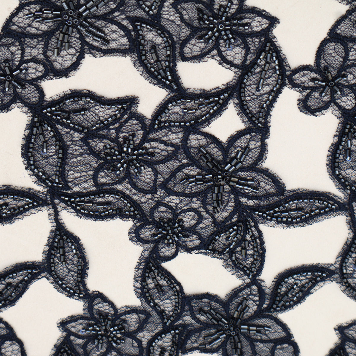 Net Cut Work Embroidery Fabric