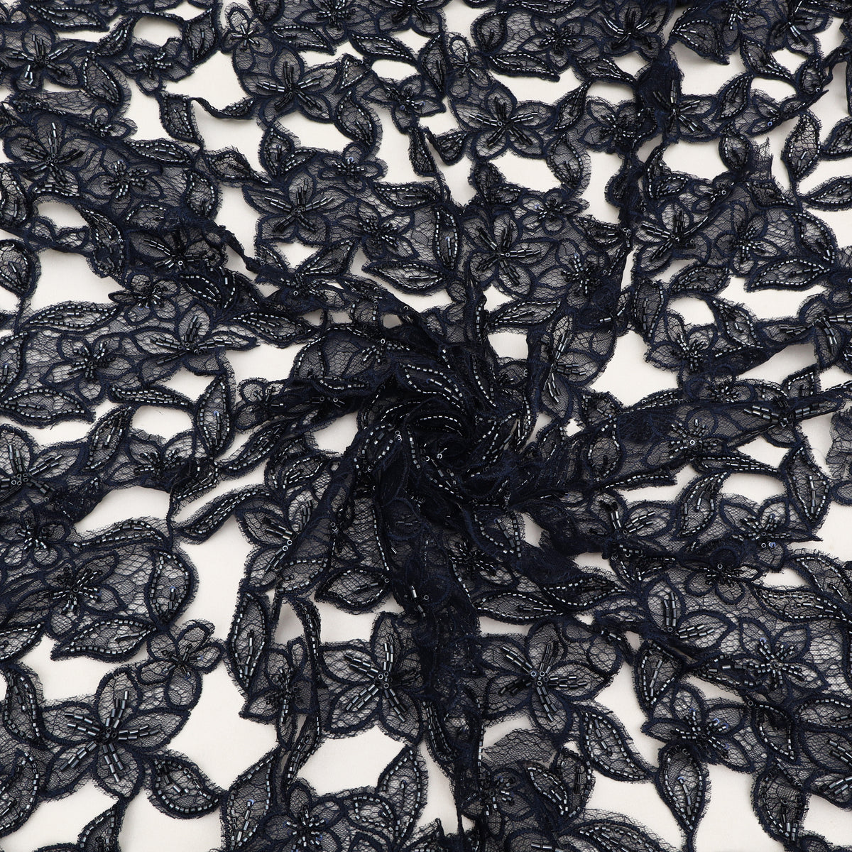Net Cut Work Embroidery Fabric