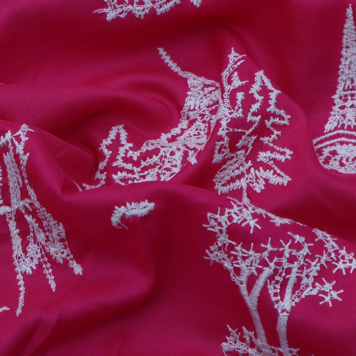 Rani Color Cotton Embroidery Fabric