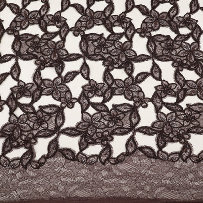 Net Cut Work Embroidery Fabric