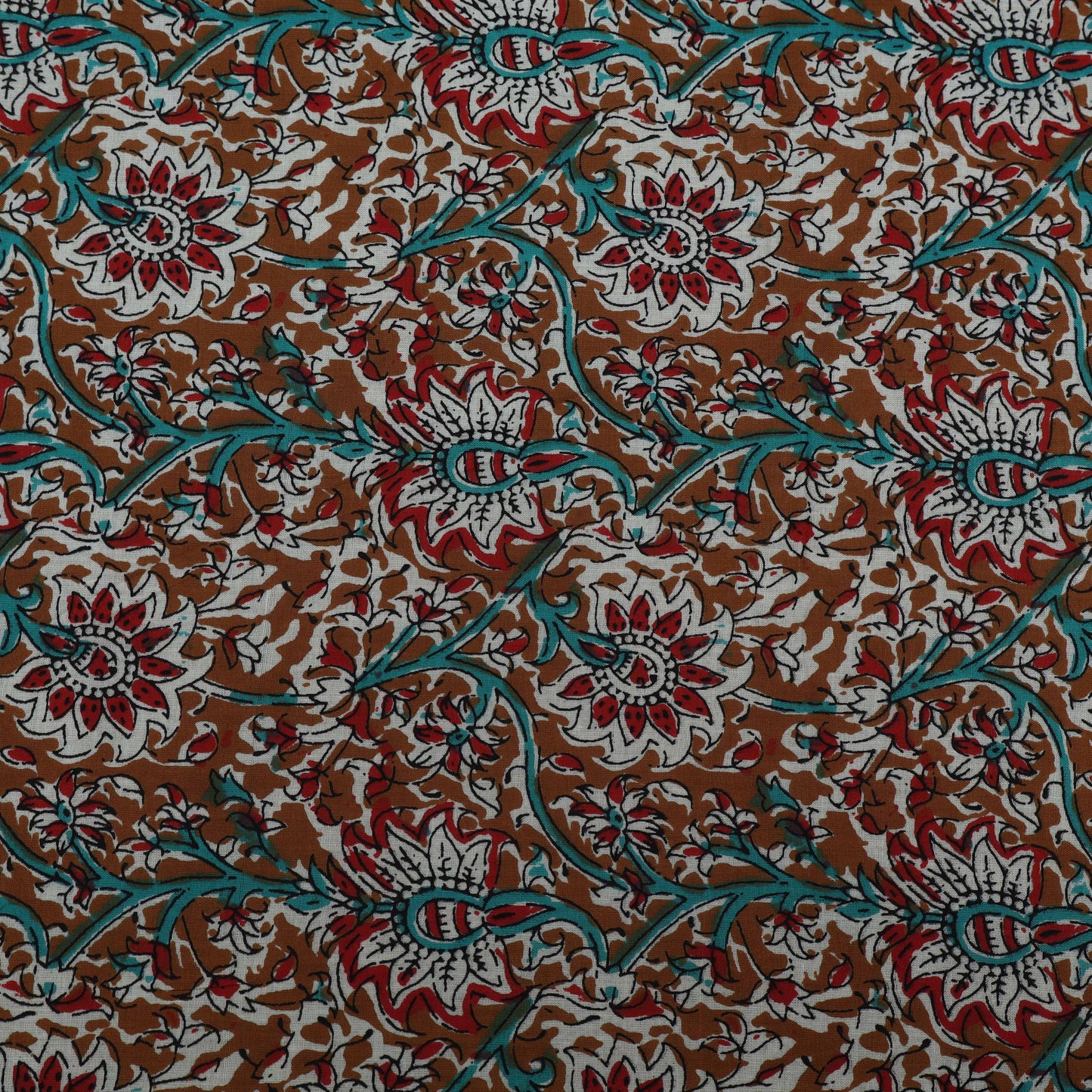 Multi Colored Cotton Print Fabric