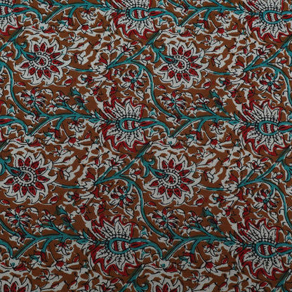 Multi Colored Cotton Print Fabric