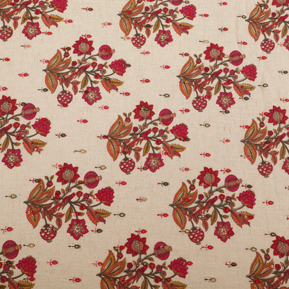 Cotton Print Embroidery Fabric