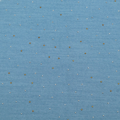 Denim Fabric with Swarovski
