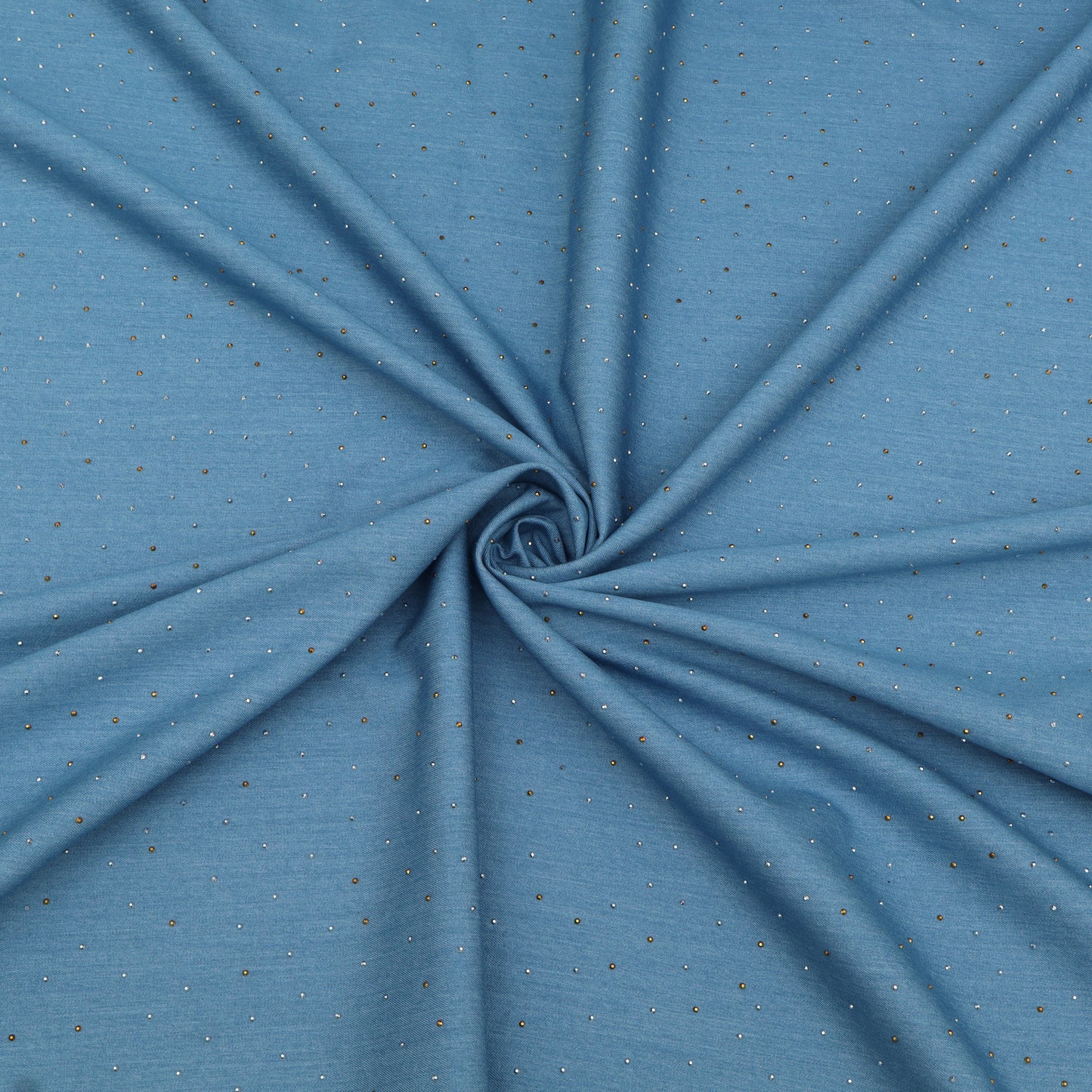 Denim Fabric with Swarovski