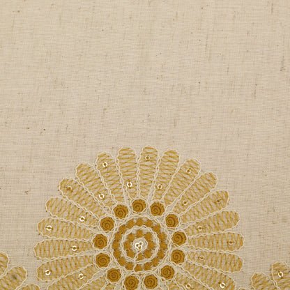 Cotton Print Embroidery Fabric
