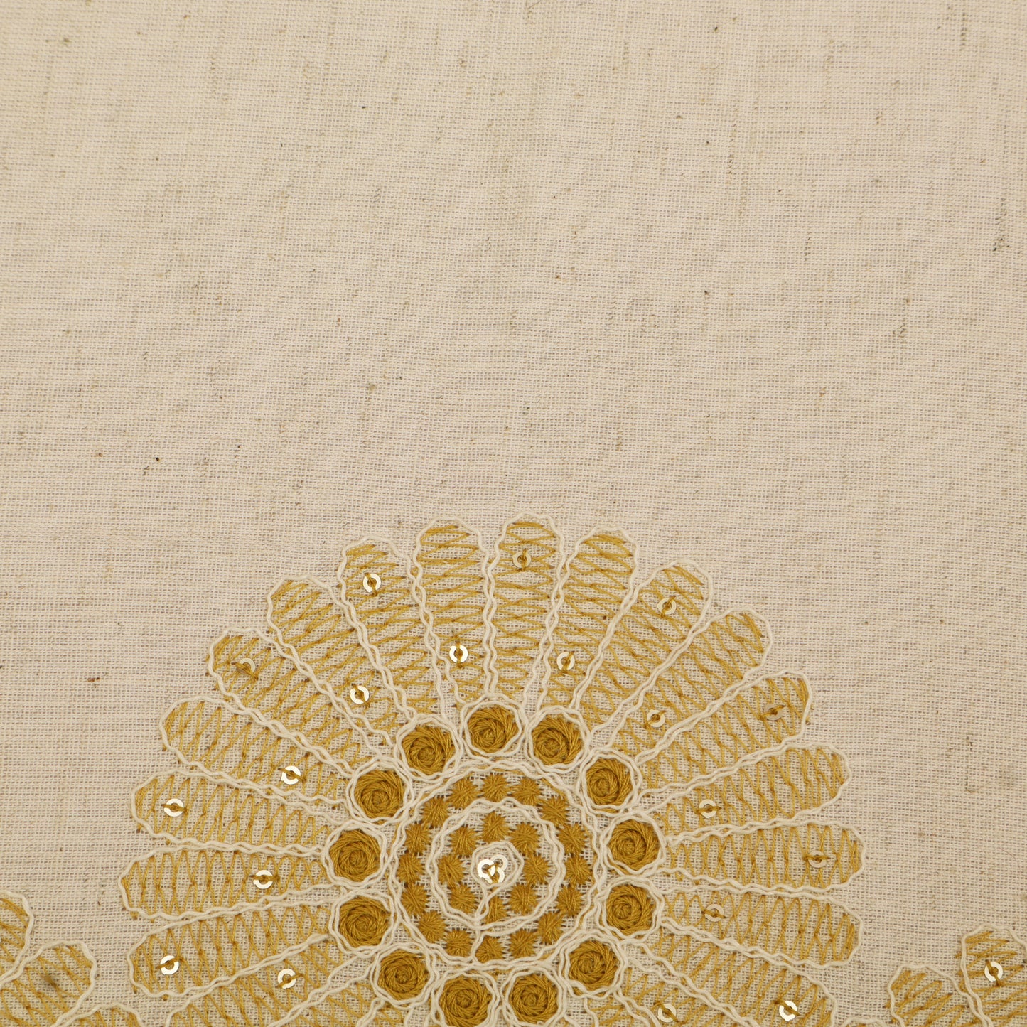 Cotton Print Embroidery Fabric