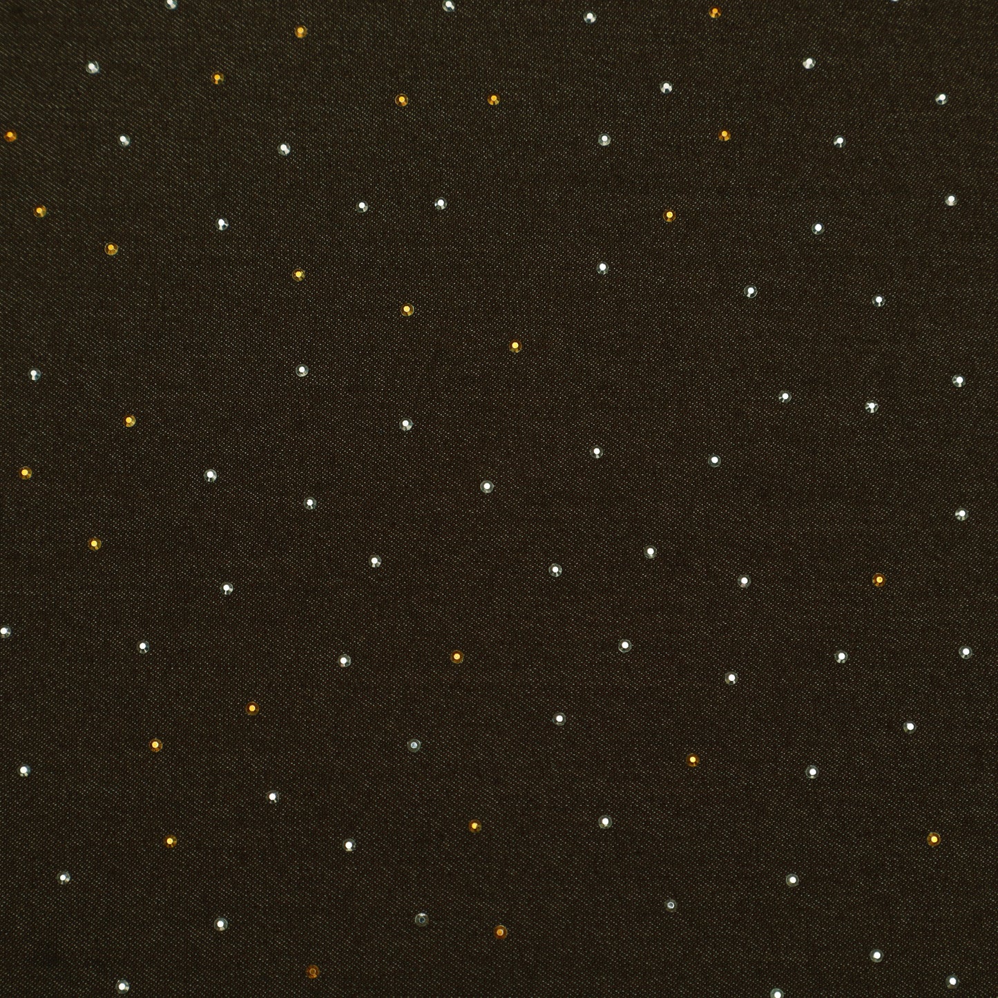 Denim Fabric with Swarovski