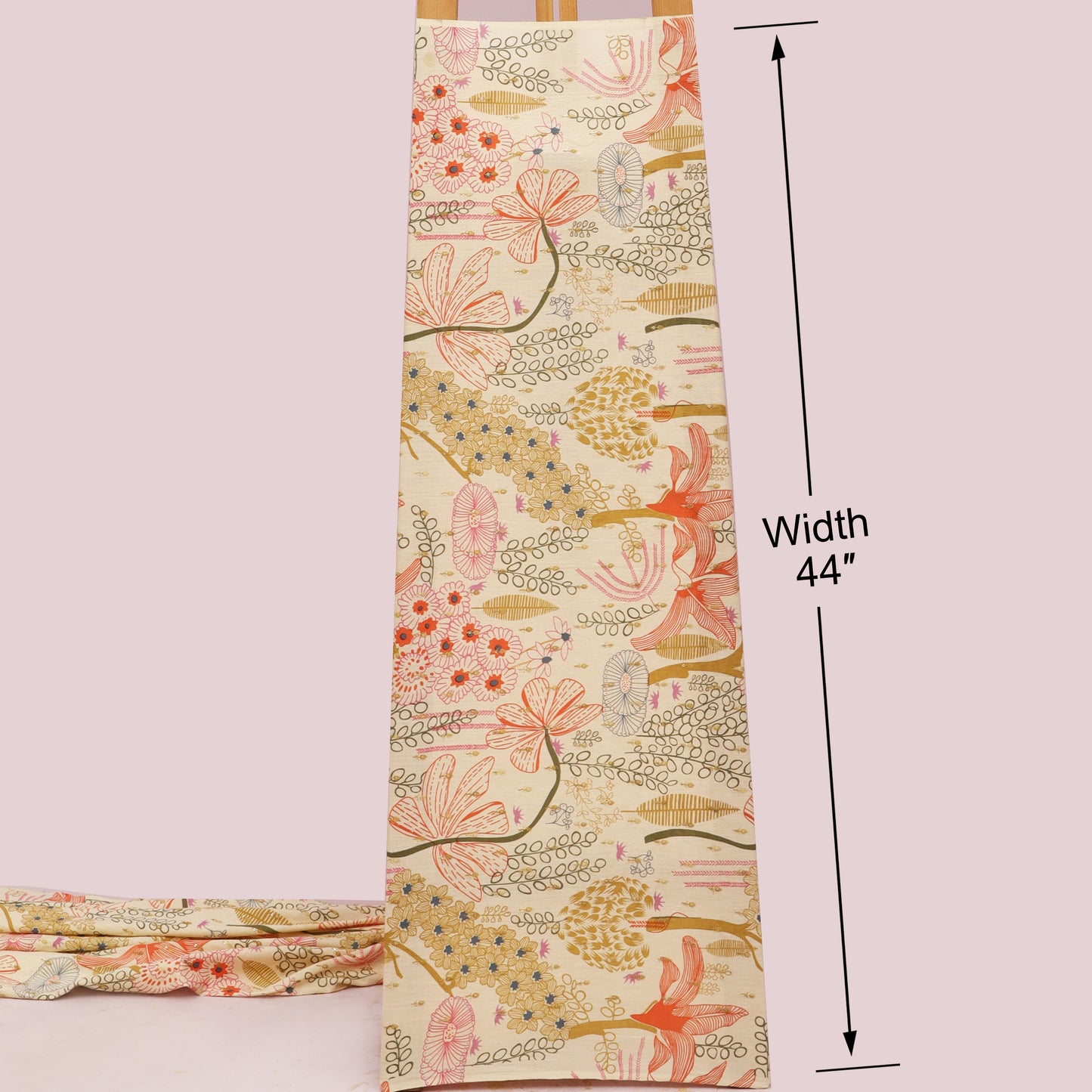 Cotton Print Embroidery Fabric