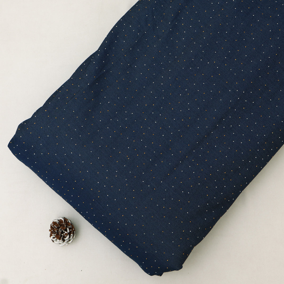 Denim Fabric with Swarovski