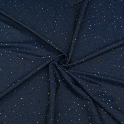Denim Fabric with Swarovski