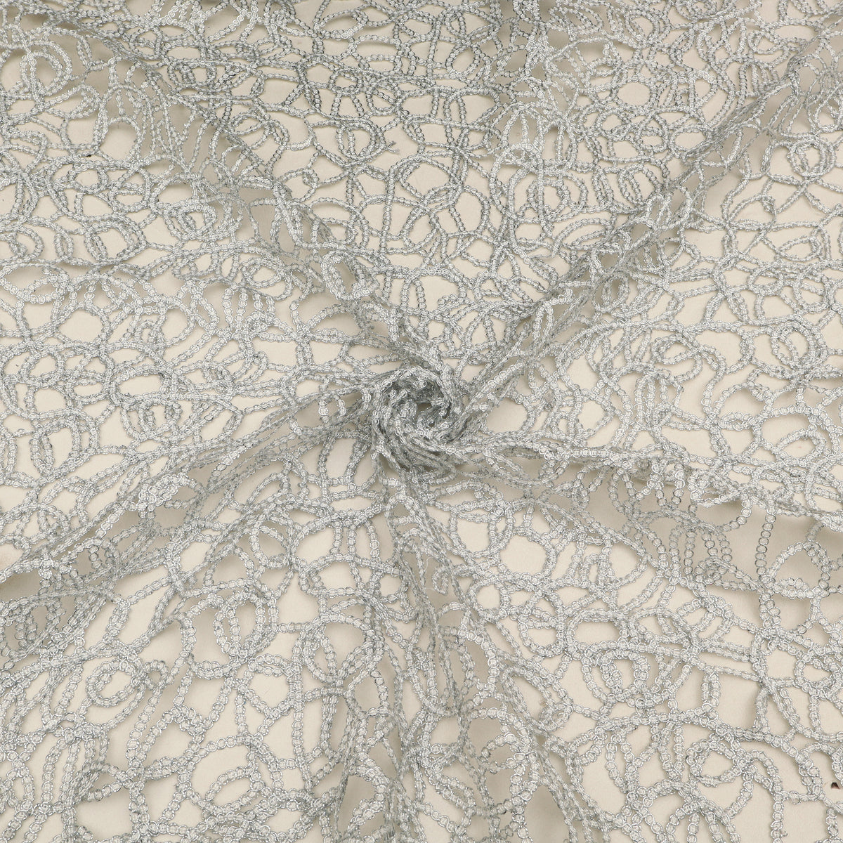 Cutwork Lace Fabric