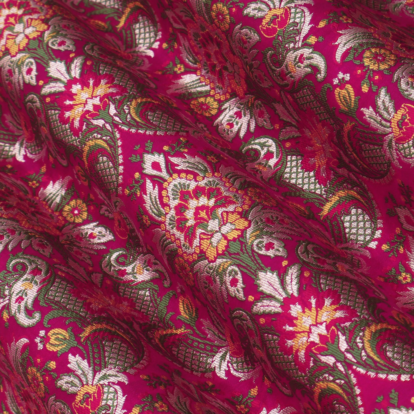 Pure Kimkhab Brocade Fabric