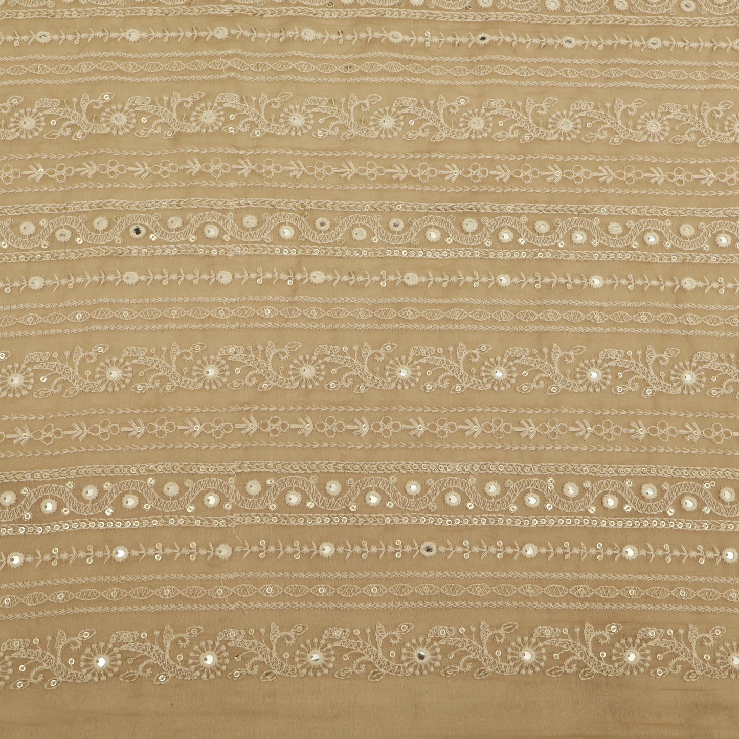 Chanderi Embroidery Fabric