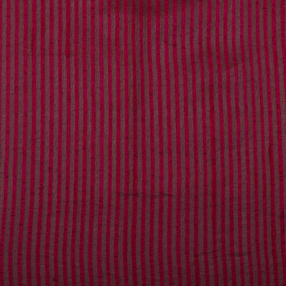 Rani Color Raw Silk Stripe Fabric